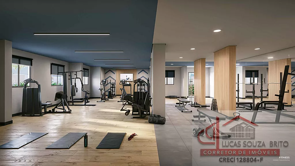 Academia Fitness completa no Alto Chácara Santo Antônio