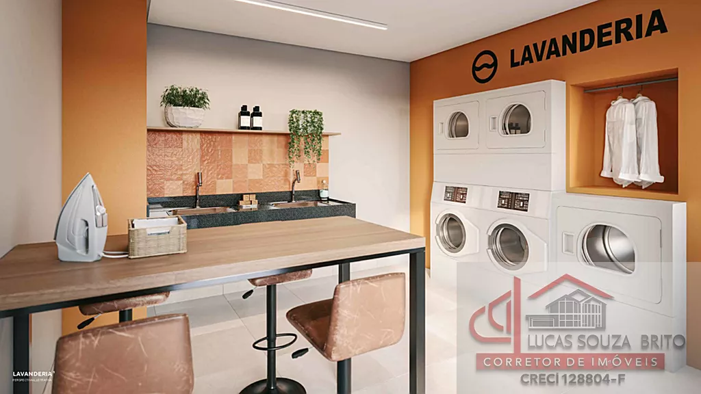 Lavanderia compartilhada do Alto Chácara Santo Antônio